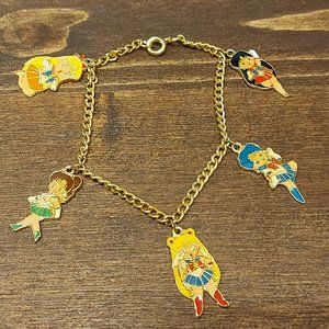 Vintage Sailor Moon & Sailor Scout Bracelet